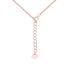 Choker argint cu bilute placat cu aur roz DiAmanti Z1845NRG-DIA (Argint 925‰ 1,8 g.)